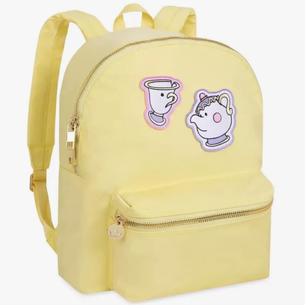 ✨NWT✨ Disney Parks 2022 Stoney Clover Ln Beauty & The Beast Yellow Backpack - Picture 5 of 9